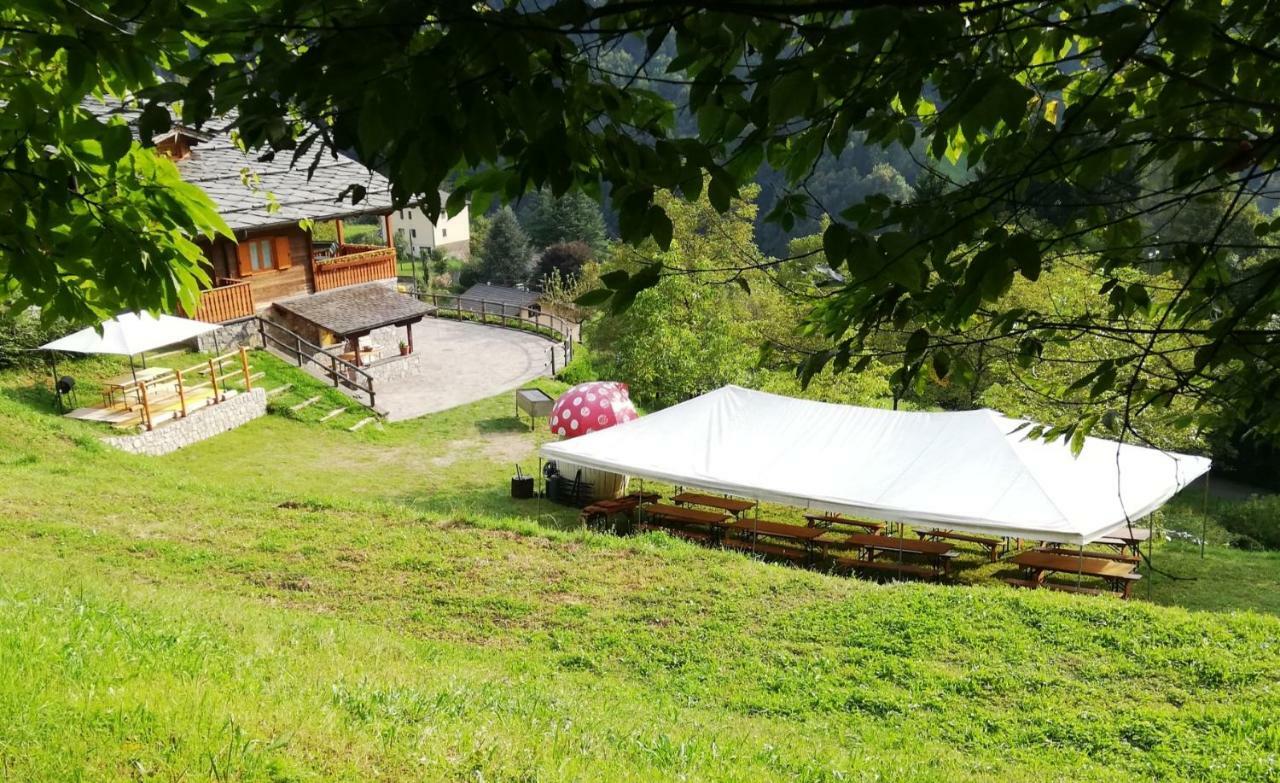 Chalet Il Fungo Averara Exterior foto